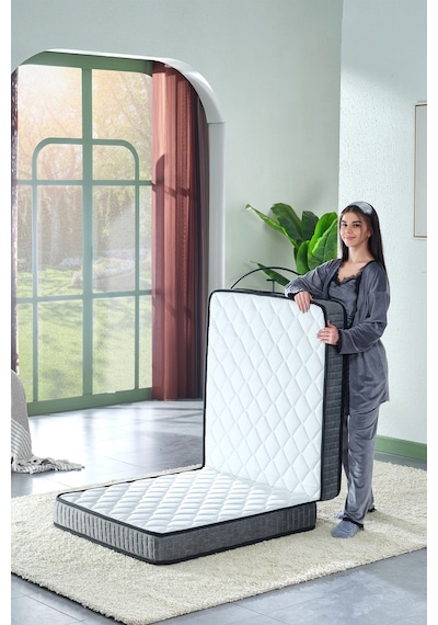 Ultra Deluxe Gri Katlanır & Misafir & Yer Yatağı Ölçü Seçenekli