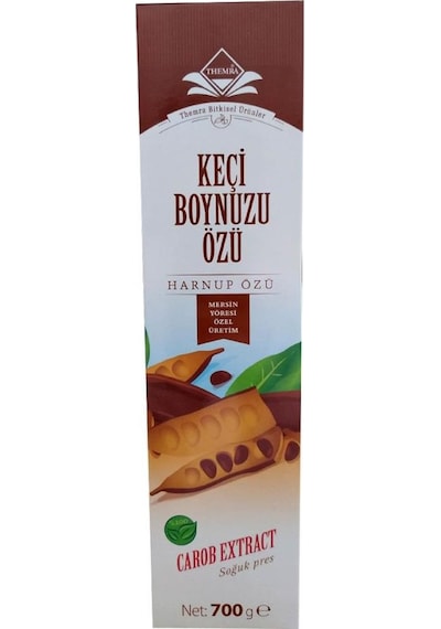 Themra Keçiboynuzu Harnup Özü Katkısızı Soğuk Sıkım Press 700 Gr