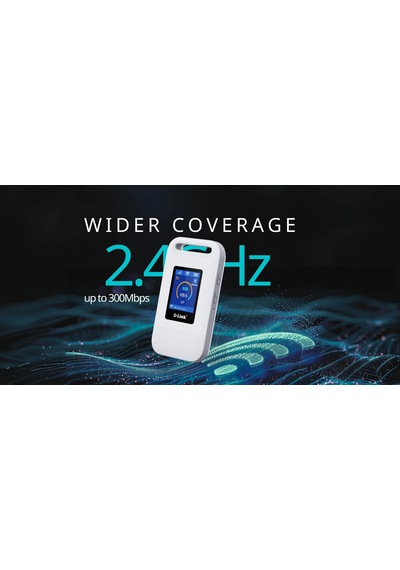 D-link Dwr-932m Cat4 Lte 4g/hspa Wi-fi N300, 3000mah Bataryalı Ve Renkli Lcd Ekranlı Taşınabilir Mobil Router