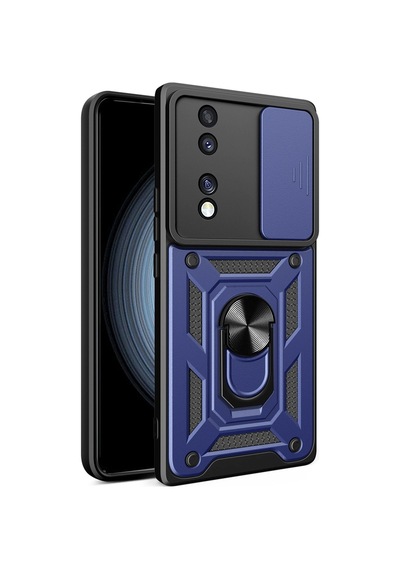 Honor 70 Kılıf Magnetik Standlı Kamera Korumalı Zore Sürgülü Vega Kapak