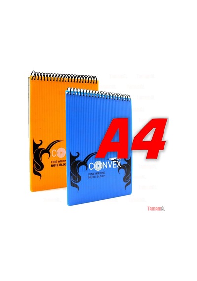 Gıpta A4 Dik Spiralli Çizgili Kareli Pp Kapak Defter Bloknot