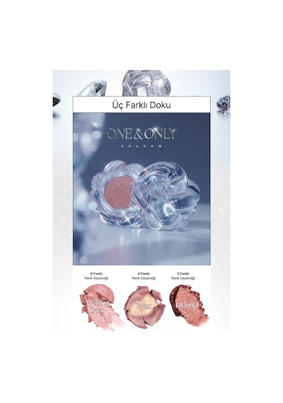 Ultra Yumuşak, Çok Amaçlı, Tekli Far Muzıgae Mansıon One&only Shadow Melting Zero Pink Sand 55370662