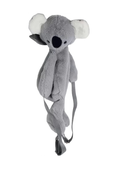 Koala Peluş Çanta Gri Dd-30484