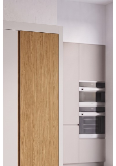 Nero Kiler 80 Cm  Beyaz - Meşe