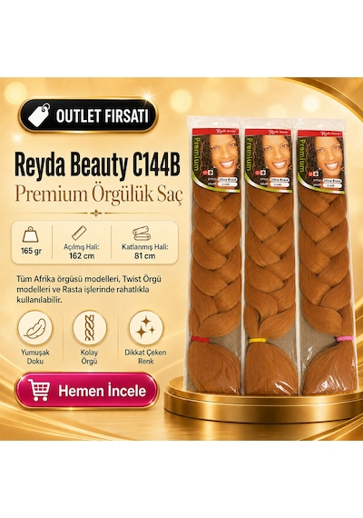 3 Paket / Afrika Örgüsü Ve Rasta İçin Sentetik C144b - Izbp-892956 Çok Renkli