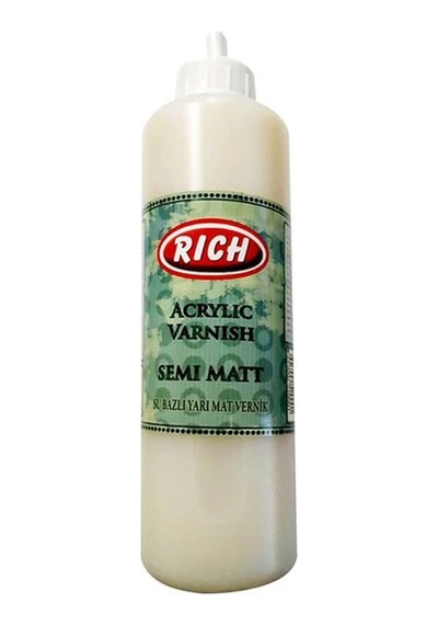 Rich Acrylic 500 Cc Su Bazlı Mat Vernik 505