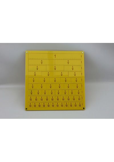 Luga Atölye Matematik Kesir Eğitim Seti & Eğlenceli Matematik Öğrenme - Sarı
