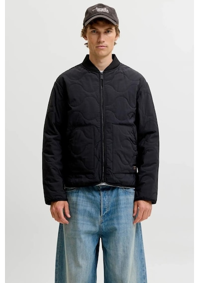 Jack & Jones Jjaxel Erkek Liner Ceket Hafif Günlük Rahat Siyah