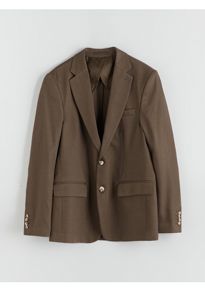 Lcw Busıness Haki Dar Kalıp Erkek Blazer Ceket