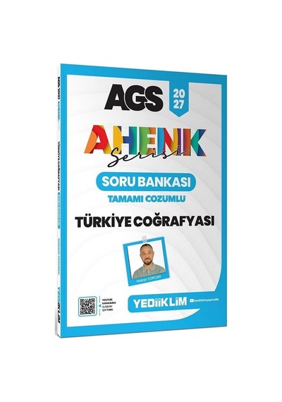 Yediiklim 2027 Meb-ags Türkiye Coğrafyası Soru Bankası Çözümlü Ahenk Serisi - Hakan Topcan