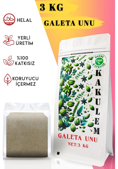 Kakulem Çıtır Kaplama Galeta Unu 3 Kg