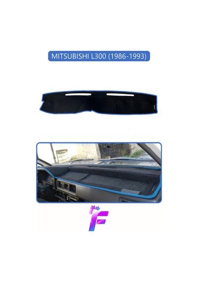 Mıtsubıshı L300 1986-1993 Araca Özel Torpido Örtüsü Kolay Montaj Güneşten Korur Koruma H47 Torpido Halısı
