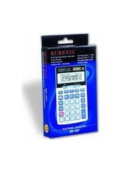 Rubenis Sb-1207 12 Hane Hesap Makinesi Çok Renkli