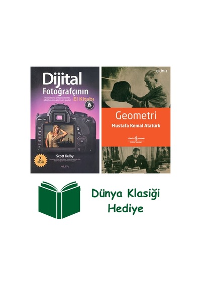 Dijital Fotoğrafçının El Kitabı - Cilt 4 + Geometri + Dünya Klasiği Hediye