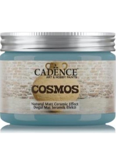 Cosmos Doğal Mat Seramik Efekt Cs-08 Açık Mavi 150 Ml