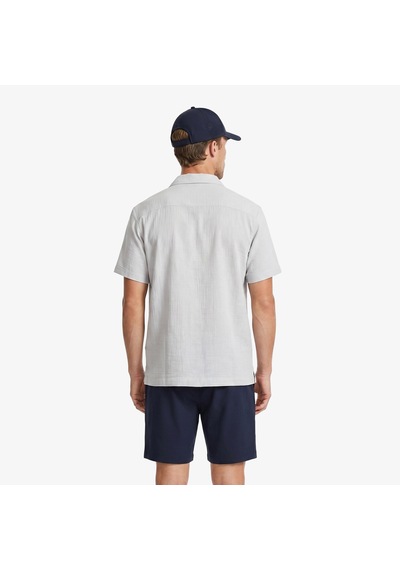 Nautica Erkek Gri Regular Fit Kısa Kollu Gömlekdüzw65460t