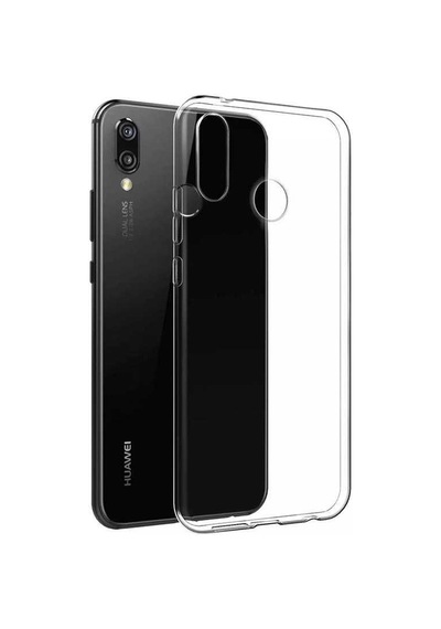 Huawei Y7 Prime 2019 Kılıf Şeffaf Silikon Süper