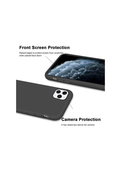 Apple Uyumlu  iPhone 12 Pro (6.1'') Kilif, Logis Liquid Lansman Silikon 513103691
