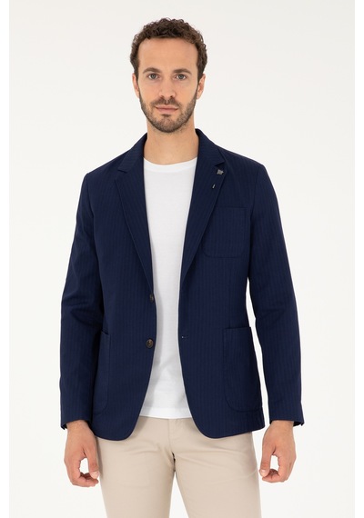 U.s. Polo Assn. Erkek Lacivert Ceket 50284018-vr033 Lacivert