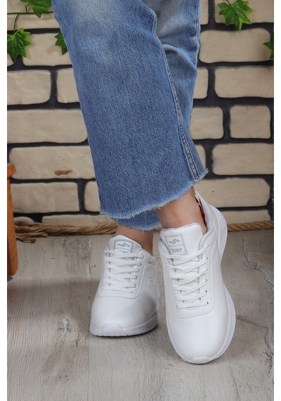 Jump Comfort Cilt Rahat Taban Unisex Sneaker Spor Ayakkabı 867800000742 05 Beyaz Beyaz Jump Comfort Cilt Rahat Taban Unisex Sneaker Spor Ayakkabı 867800000742 05 Beyaz Beyaz