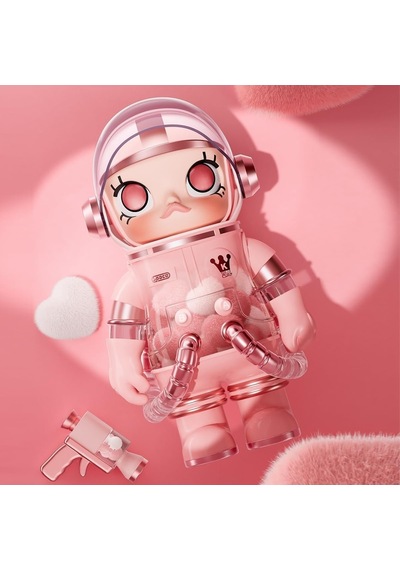 Pop Mart Mega Space Molly %400 Smitten Love Figürü, Koleksiyonluk Ve Dekoratif Aksiyon Figürü Karakter Figürü
