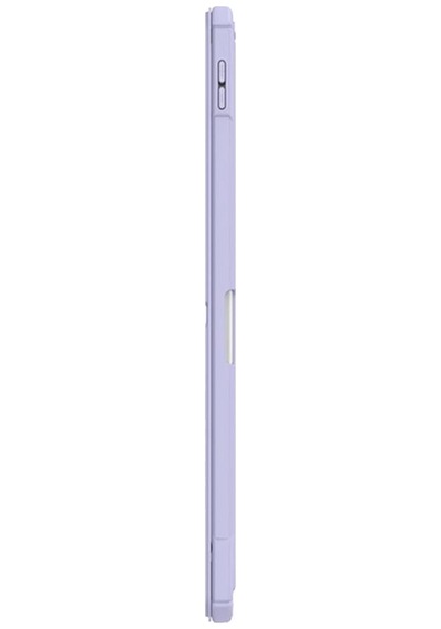 Baseus Minimalist İpad Air 4-5-6-7 10.9" Tablet Kılıfı - Mor Kapaklı Kılıf