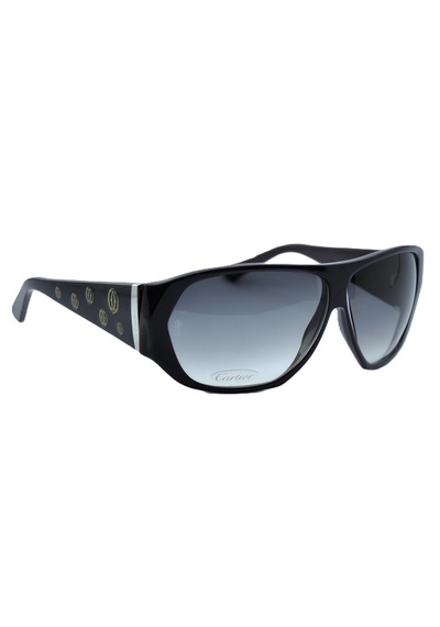 Cartier Happy Bırthday Black Unisex Güneş Gözlüğü Siyah