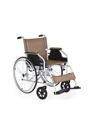 Medikaltec Comfort Plus Dy1868 Ekose Kumaş Tekerlekli Sandalye