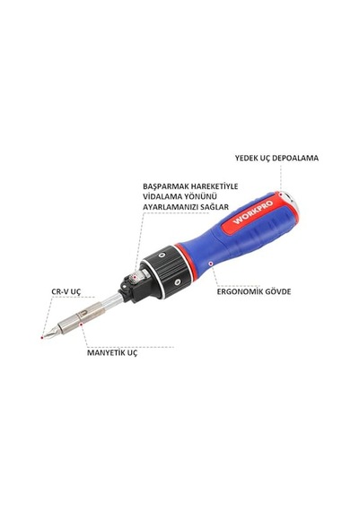 6-ın-1 Screwdriver
