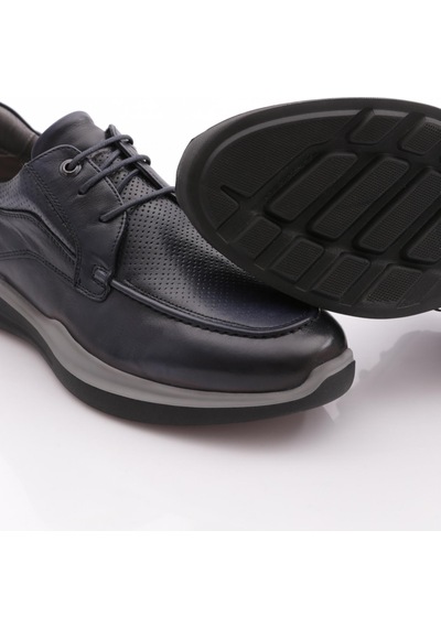 Dgn 5953 Erkek Bağcikli Sneakers Ayakkabi Lacivert