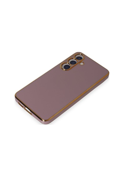 Samsung Galaxy  Uyumlu,  S24 Kılıf Volet Silikon - Mor