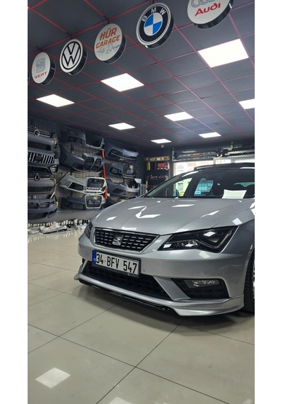 Seat Leon Mk3.5 2017-2020 Makyajlı Abt Ön Karlık Ek Plastik Boyasız