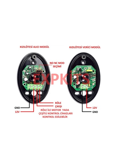 Beam Infrared Sensor Pair