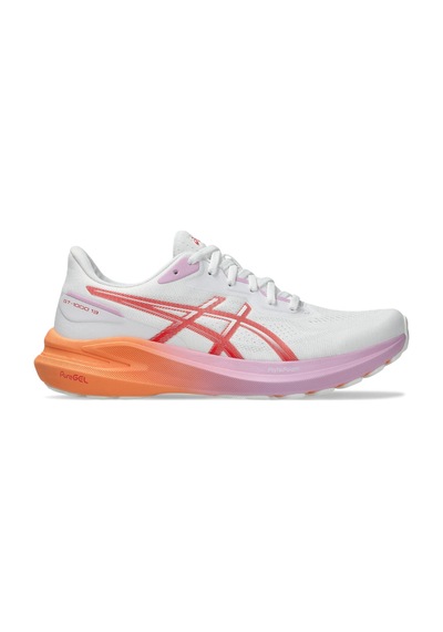 Asics Asıcs Gt-1000 13 Kadın Beyaz Koşu Ayakkabısı 1012b663-101 Beyaz