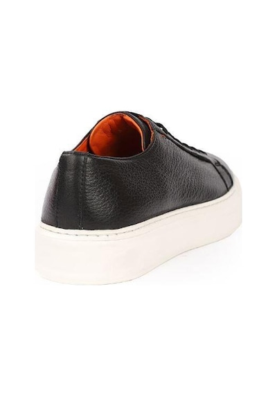 Beverly Hills Polo Club Marcomen 17136 Hafif Taban Deri Sneakers Erkek Ayakkabı Siyah