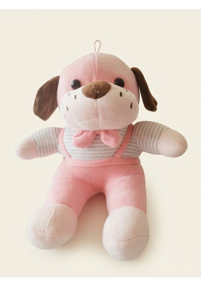 Peluş Köpek -pudra Pembe-35 Cm Pudra Pembesi