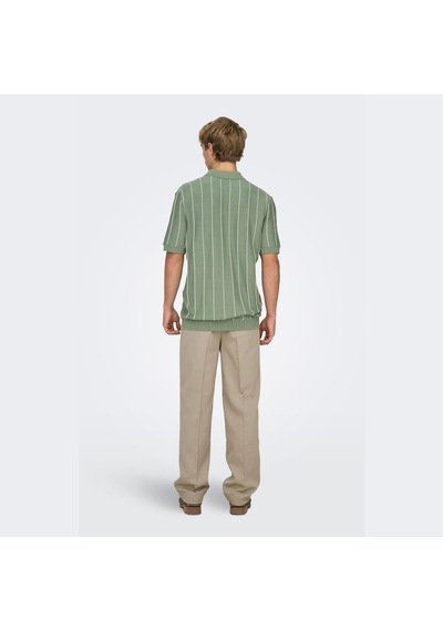 Only & Sons Saim Erkek Yeşil Polo Tişört 22037080-ıbg Yeşil