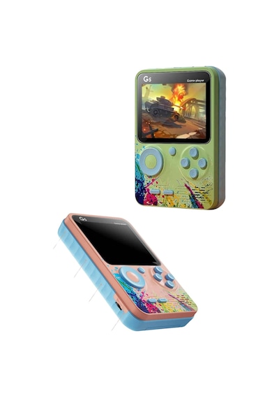 3.5 İnç Kla Retro Lcd Ekran 500 Oyunlu Oyun Semeglbl - 88 Konsolu Tnabilir
