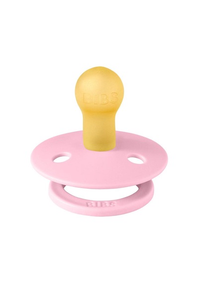 Bibs Colour Single Latex Baby Pink Emzik Size2 Pembe