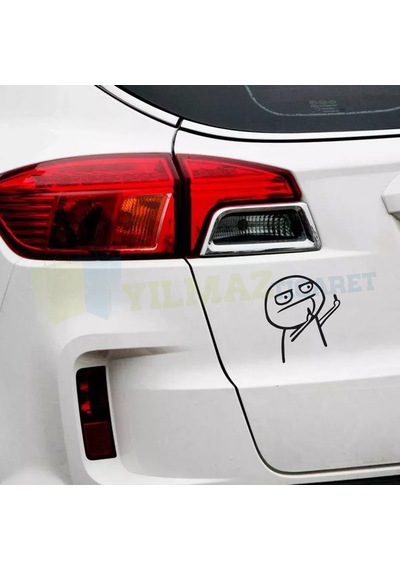 Jdm Orta Parmak Oto Sticker Yapıştırma Araba Etiket 2 Ad Çıkartma Jdm Orta Parmak Oto Sticker Yapıştırma Araba Etiket 2 Ad Çıkartma