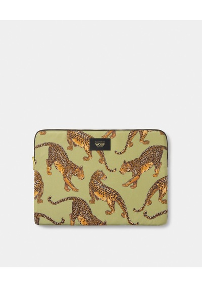 Wouf Avo Leopard 13" & 14" Kadın Laptop Kılıfı Ss260037 34,5x24,5x2 Cm Yeşil