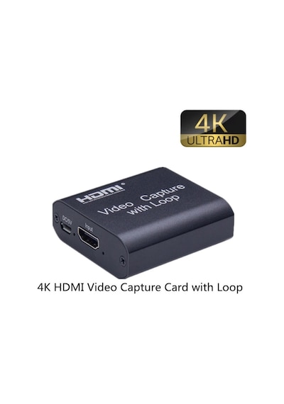 Usb Hdmı Hd Vıdeo Capture Kart 4759P 4K Xbox Ps4 Çevirici Aktarıc