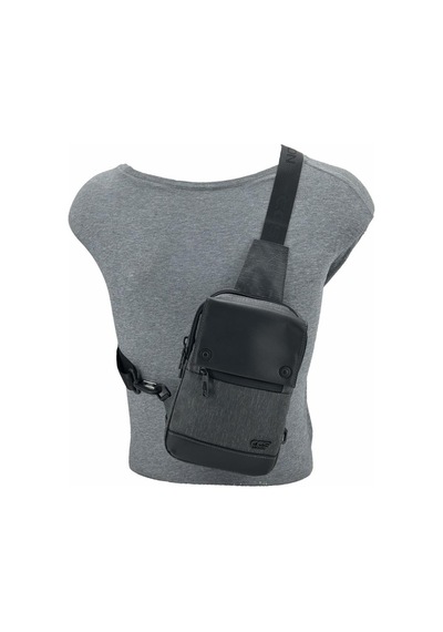 Ççs Ccs Bodybag 31161 Çapraz Askılı Çanta Gri Çok Renkli