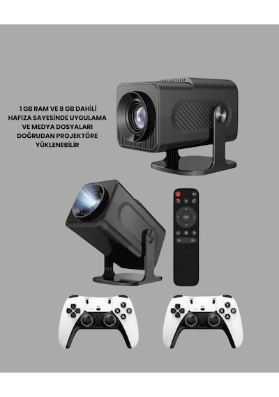 Wifi6 Ve Bluetooth 5.4 Destekli Led Projektör - Hcs350pro