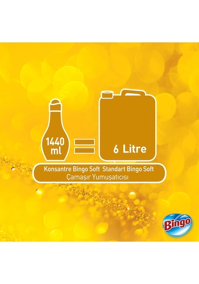 Bingo Soft Konsantre Yumuşatıcı Nergis 1440 ML