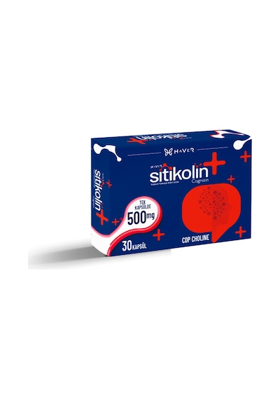Haver Sitikolin Cognizin 500MG 30 Kapsül