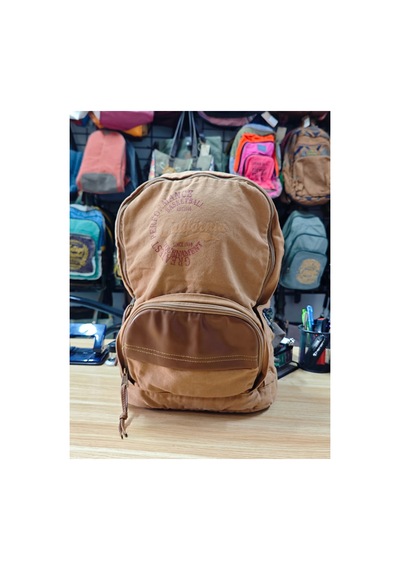 Old Cotton Cargo New Komor Bag Sırt Çantası Kamel