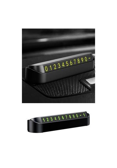 Thentech Telefon Numeratörü Şık Görünüşlü Fosforlu Telefon Numarası Araç İçi