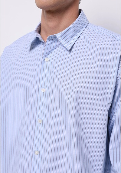 Colin's Colins Boxy Fıt Shirt Neck Çizgili Erkek Mavi Uzun Kol Gömlek Cl1075652 Q1.v1 Bsd Blue Striped Colin's Colins Boxy Fıt Shirt Neck Çizgili Erkek Mavi Uzun Kol Gömlek Cl1075652 Q1.v1 Bsd Blue Striped