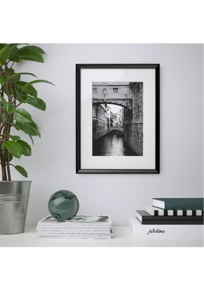 Ikea Knoppang Fotoğraf Çerçevesi 30 X 40 Cm Siyah